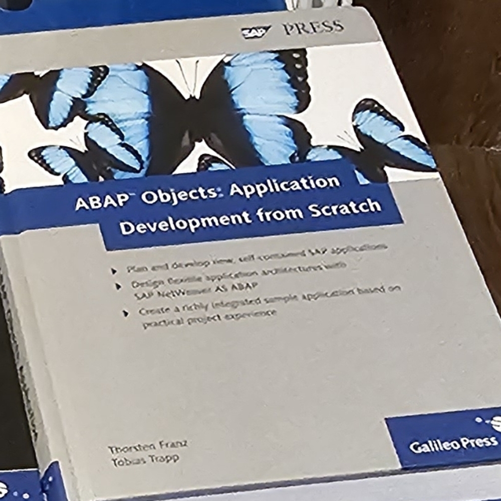 ABAP Objects Development Book